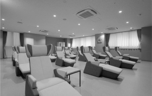 1日人間ドック受診者専用のリラックスルーム