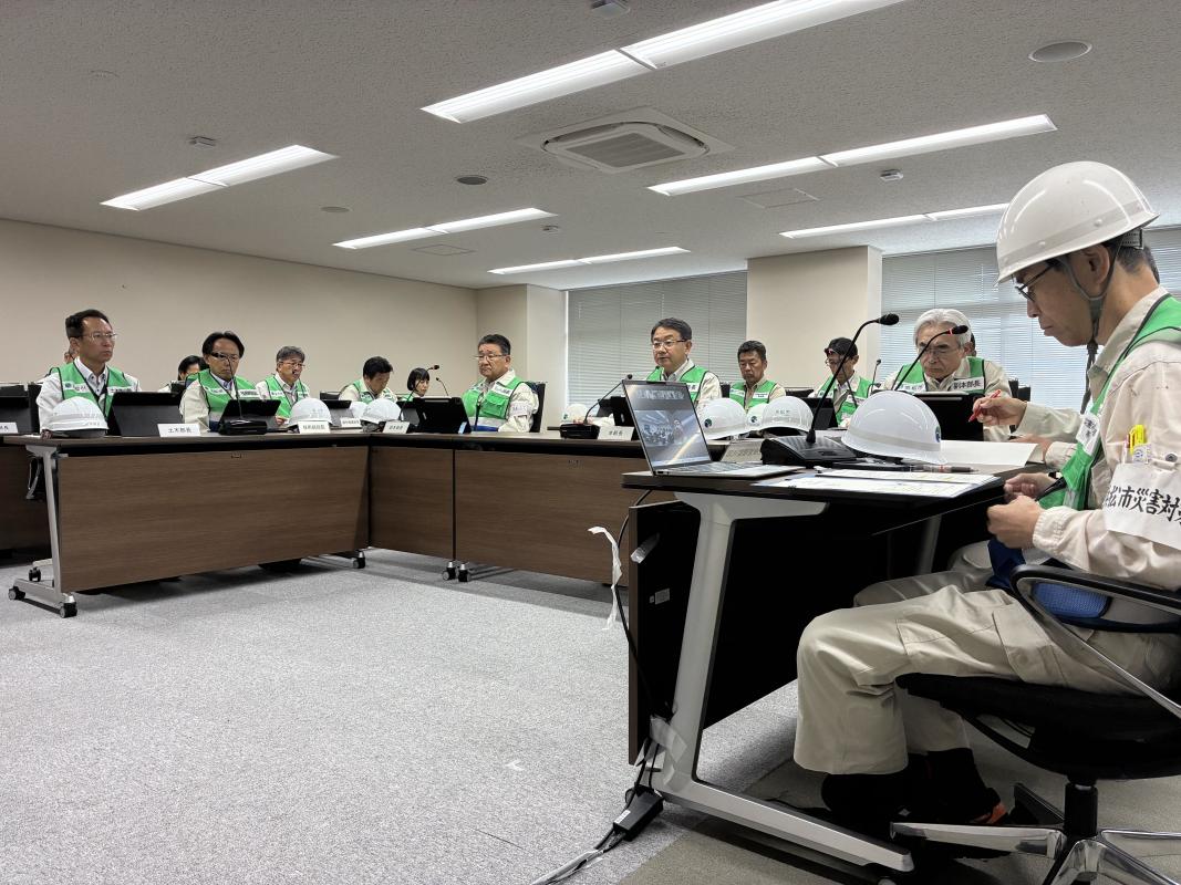 令和8年度浜松市総合防災訓練（災害対策本部会議訓練）