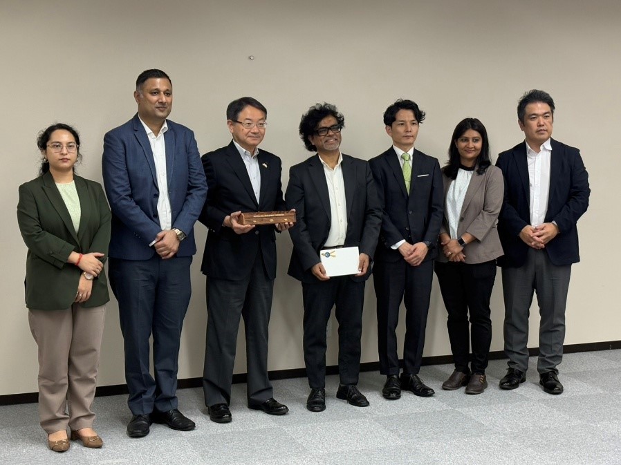 インドの国家技能開発公社表敬