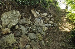 写真：野面積み