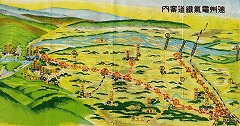 画像：遠州電気鉄道案内（1920年頃）