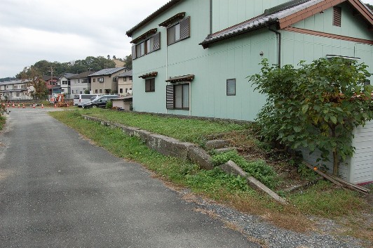 写真：二俣口駅のプラットホーム