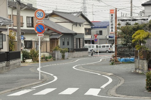 写真：西遠軌道廃線跡