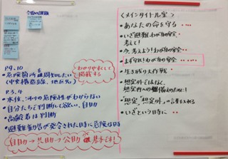 避難行動計画の内容及び冊子メインタイトルについてのまとめ