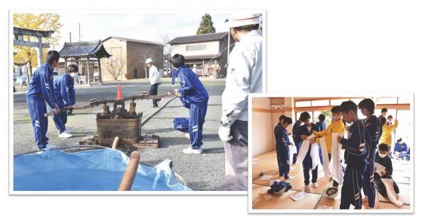 広報取材日記2712（地域防災上島）