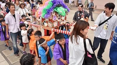 広報取材日記平成287年5月飛竜（神輿5）