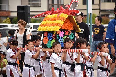 広報取材日記平成287年5月飛竜（神輿4）