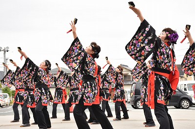 広報取材日記平成287年5月飛竜（よさこい2）