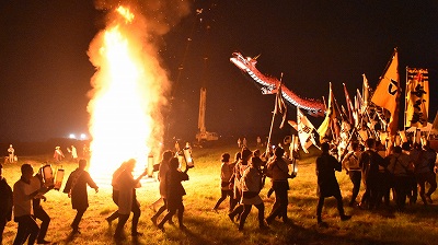 広報取材日記平成28年5月飛竜（火まつり2）