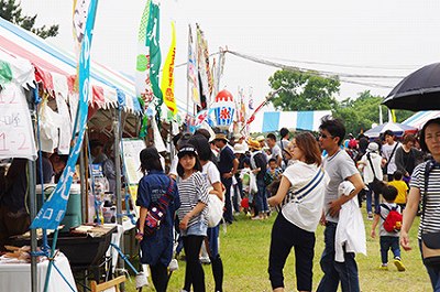 広報取材日記平成28年5月飛竜（物産展）