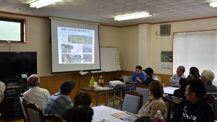 広報取材日記平成28年6月（土砂災害講演会）