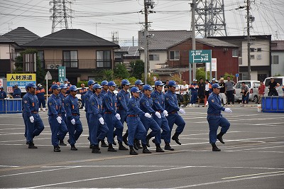 浜北区広報取材日記平成28年6月（操法大会礼式）