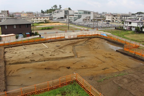 高塚遺跡／調査区全景