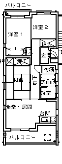 佐鳴湖西3LDK1