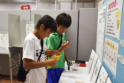 浜北区広報取材日記平成28年7月（UD模擬投票試す）