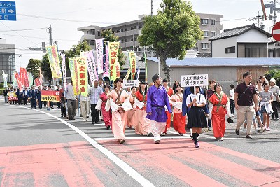 浜北区広報取材日記平成28年10月（おもてなし万葉まつり）