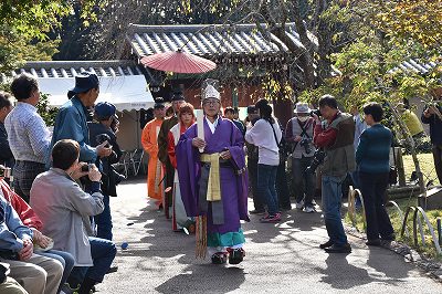 浜北区広報取材日記平成8年10月（万葉行列）