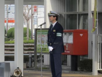 浜松東警察署交通官によるあいさつ