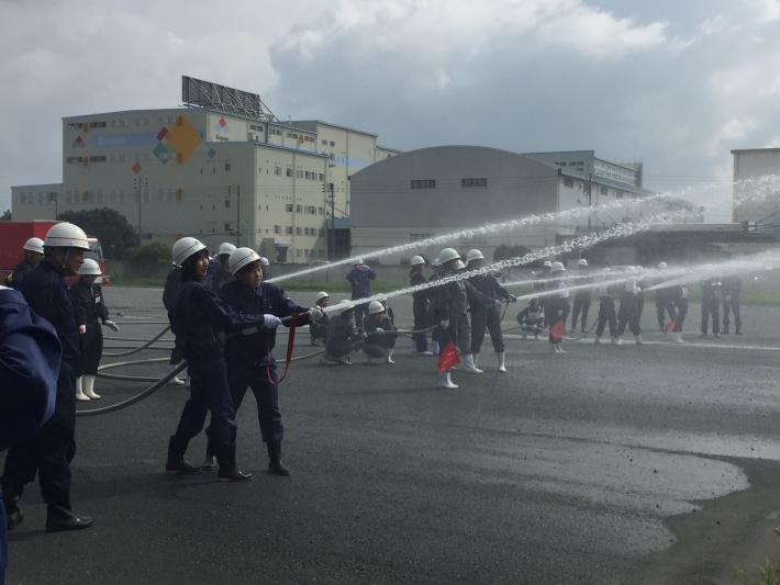 長上地区自主防災隊集合訓練写真2