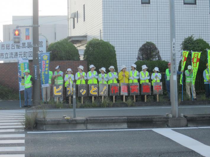 全国交通安全運動初日街頭広報写真4