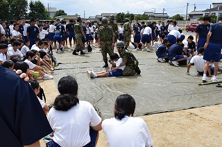 赤佐地区総合防災訓練写真4