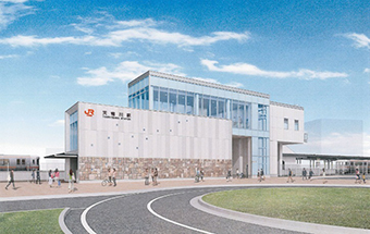 完成イメージ(北口)