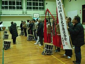 写真：主催者との打合せ風景