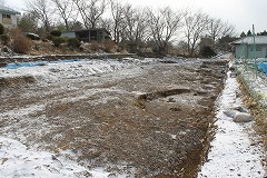 写真：氷点下の中の現場