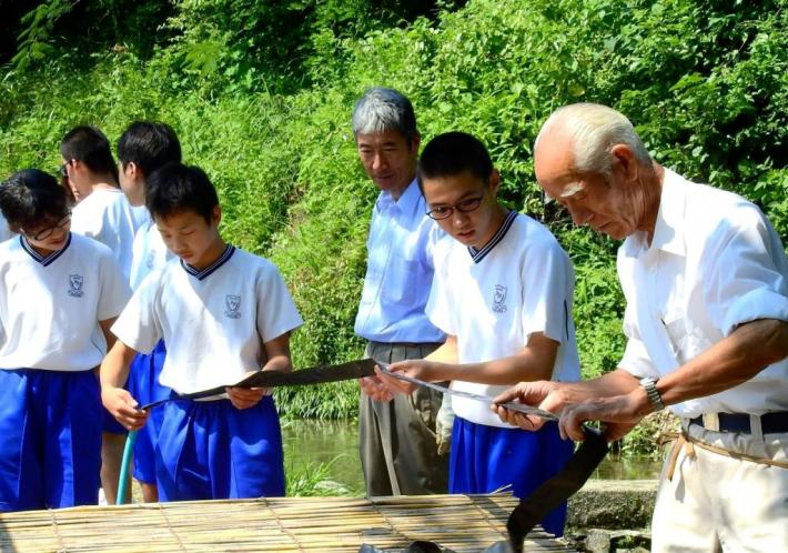 特色ある小中一貫校