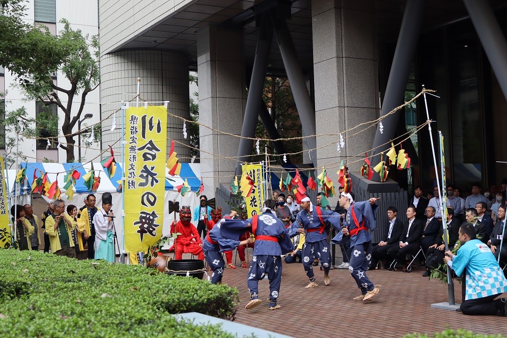 川合花の舞、電源開発株式会社イベント実演