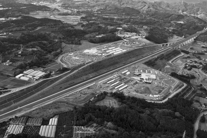 新東名高速道路浜松サービスエリア付近