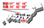 浜松市の位置