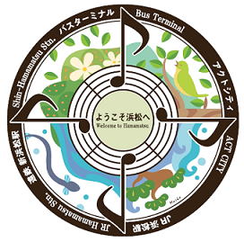 画像:路面誘導サイン